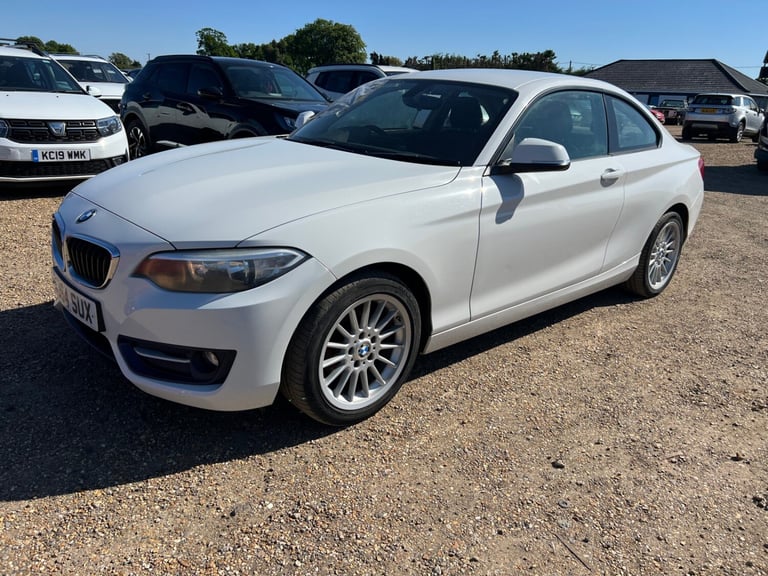 image for 2014 BMW 218D SPORT COUPE WHITE SALVAGE DAMAGED REPAIR ULEZ COMPLIANT CAT S 