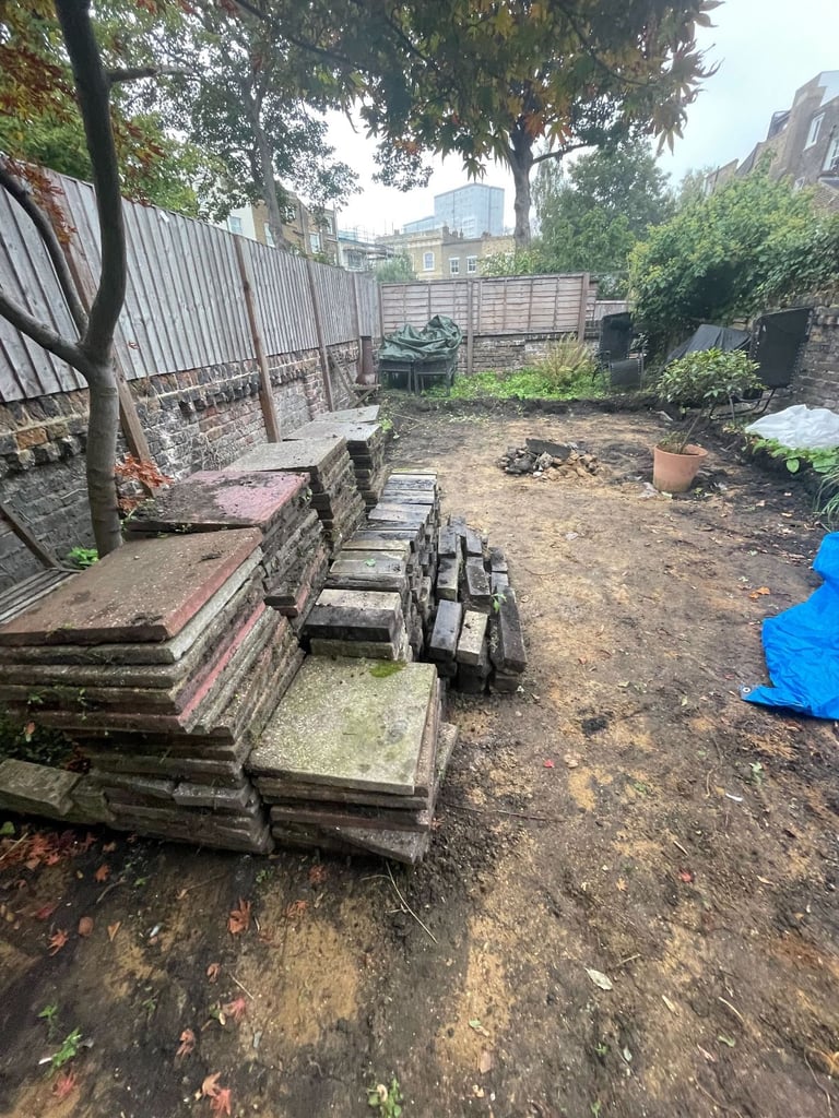 Garden Paving Slabs and Bricks