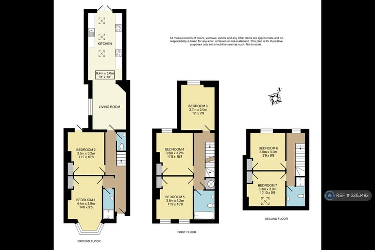 7 bedroom house in Addington Road, Reading, RG1 (7 bed) (#2263492)