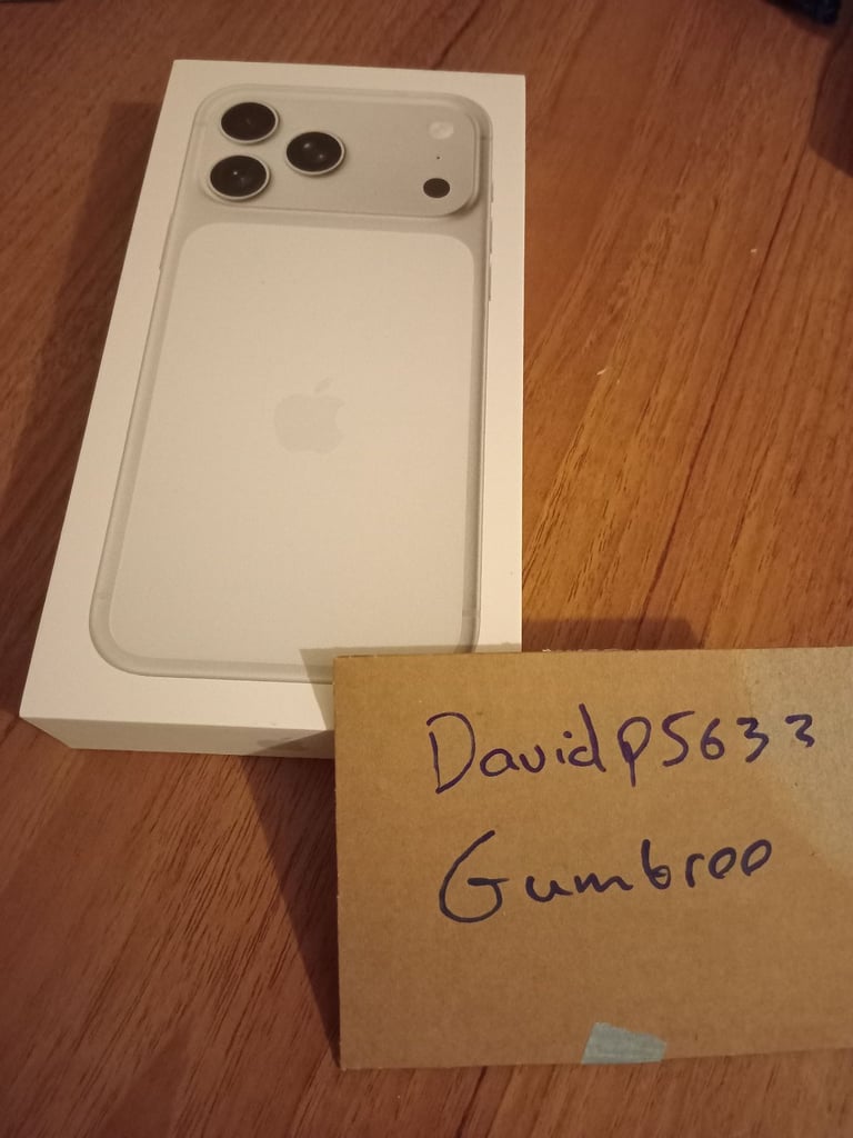 Apple iphone 17 pro max 256gb sealed