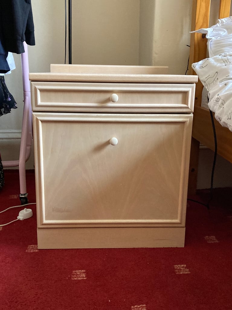Bedroom furniture- wardrobe, dresser, bedside tables x 2