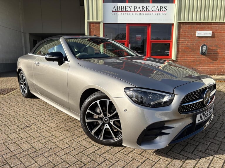 MERCEDES-BENZ E CLASS 2.0 E220d AMG Line Night Edition (Premium Plus) Cabriolet