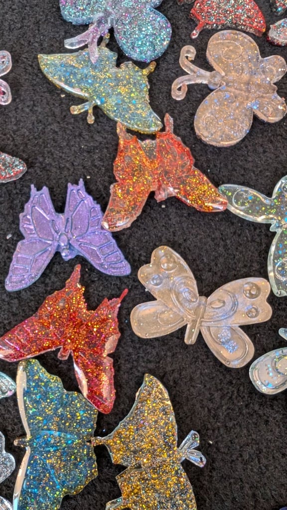 Decorative butterflies 114 total 