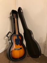 Electro Acoustic guitar Fender CP-140SE Acoustic, Sunburst Details