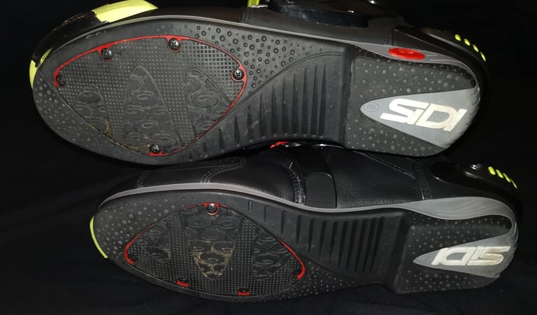 SIDI Vortice Motorbike Motorcycle Race Boots Size 12.5