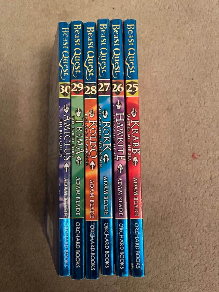 Large Bundle of Beast Quest Books
