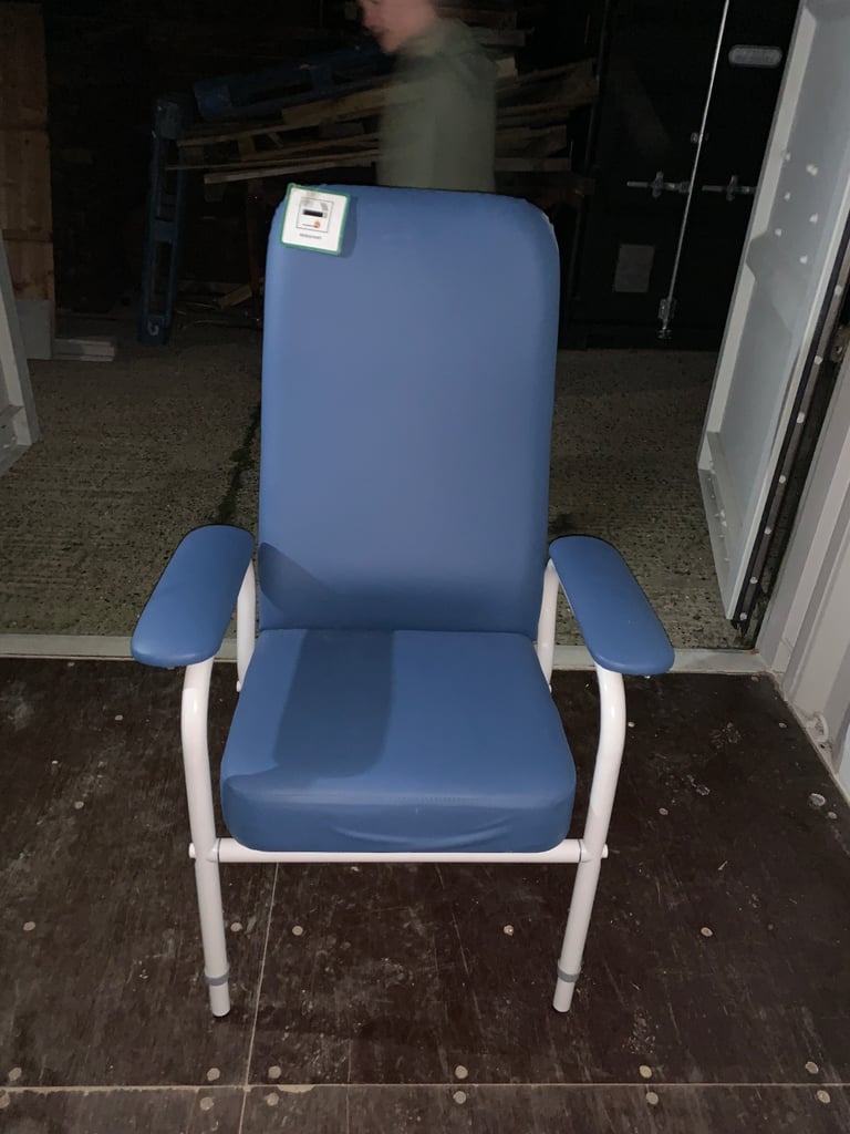image for Blue Eden high back chair 