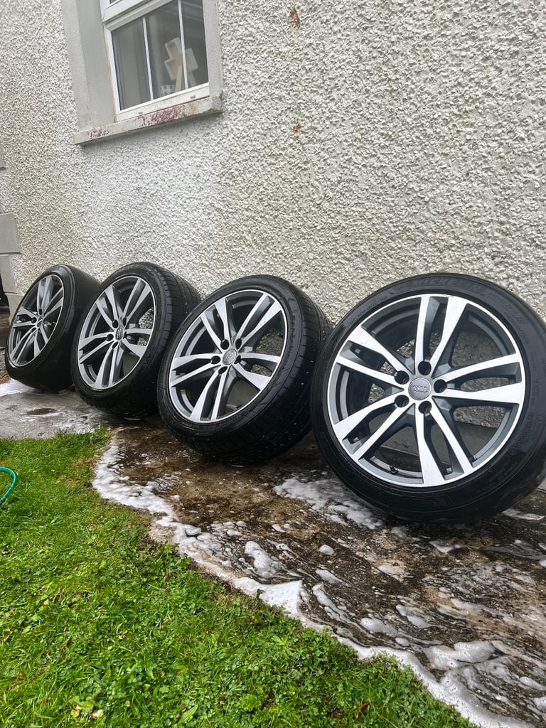 19” Audi a6 s-line alloys 