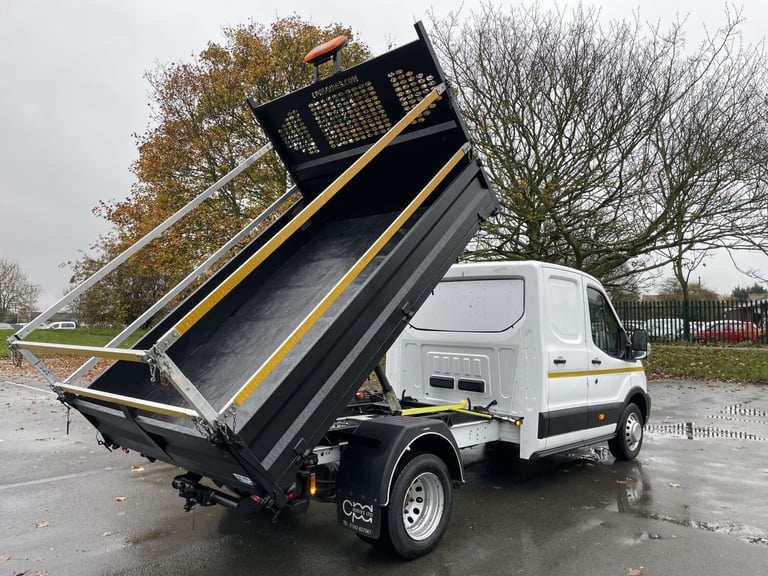 FORD TRANSIT 2.0 T350 LEADER ECOBLUE DOUBLE CAB TIPPER EURO 6 2022
