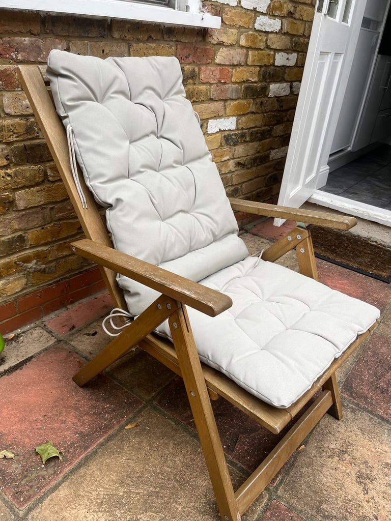 IKEA Nammaro outdoor reclining chair and cushion