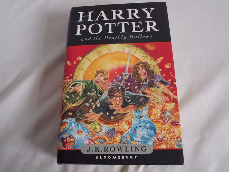 HARRY POTTER DEATHLY HALLOWS 1ST EDITION HARDBACK + AUDIO CDs 20 CDs
