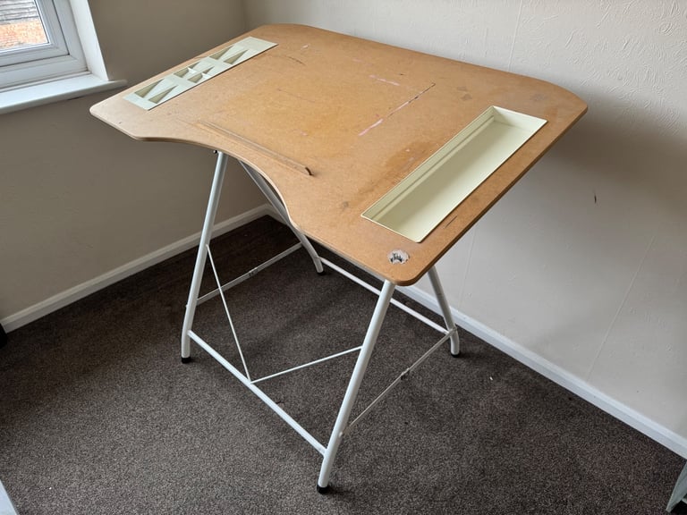 image for Drawing board with palette - adjustable angle and foldable