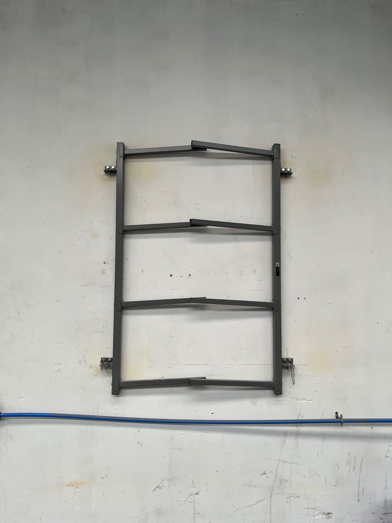 Bumper Wall racking garage