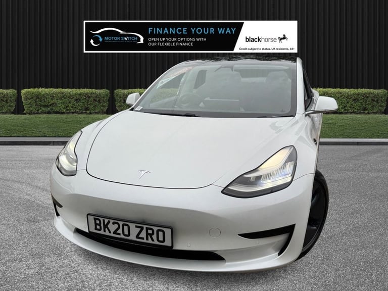2020 Tesla Model 3 Standard Range Plus Saloon 4dr Electric Auto RWD (241 bhp) Saloon ELECTRIC Aut...