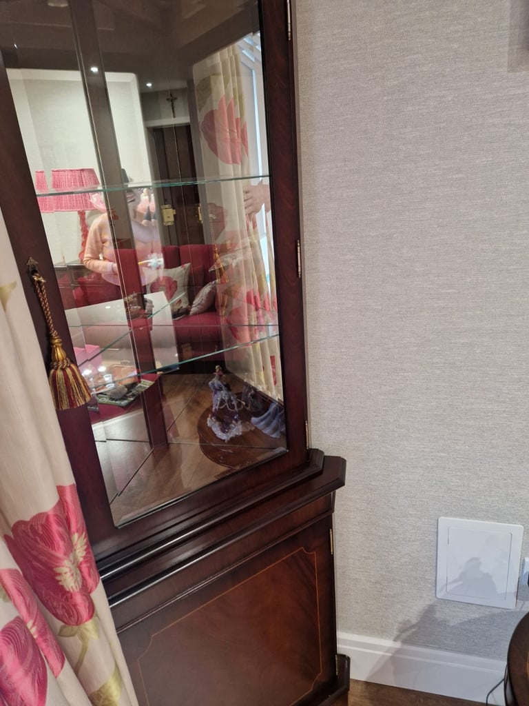 image for Corner Cabinet reproduction mahgony  