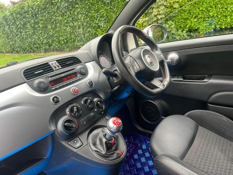 FIAT 500 1.2 S 3 2013 SPORT MODEL PETROL ULEZ 16" ALLOYS LEATHER SPORTS TRIM 