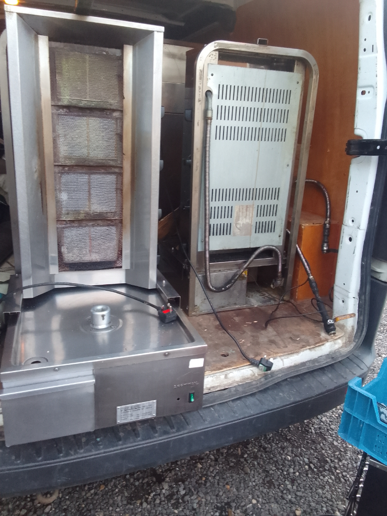 Catering equipment commercial gas griddles trailer kitchen restaurant items 