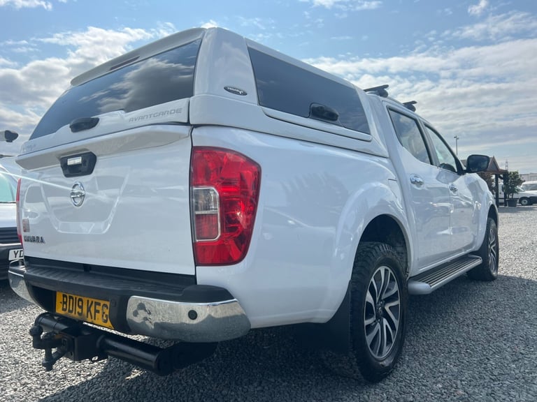 2019 NISSAN NAVARA Double Cab Pick Up Tekna 2.3dCi 190 4WD Auto LEATHER 101k
