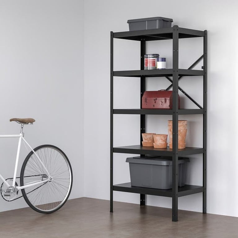 BROR Ikea metal shelving units