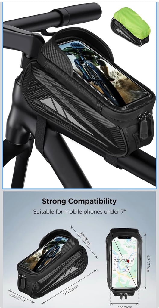 Waterproof Bike Frame Bag(Brand new)