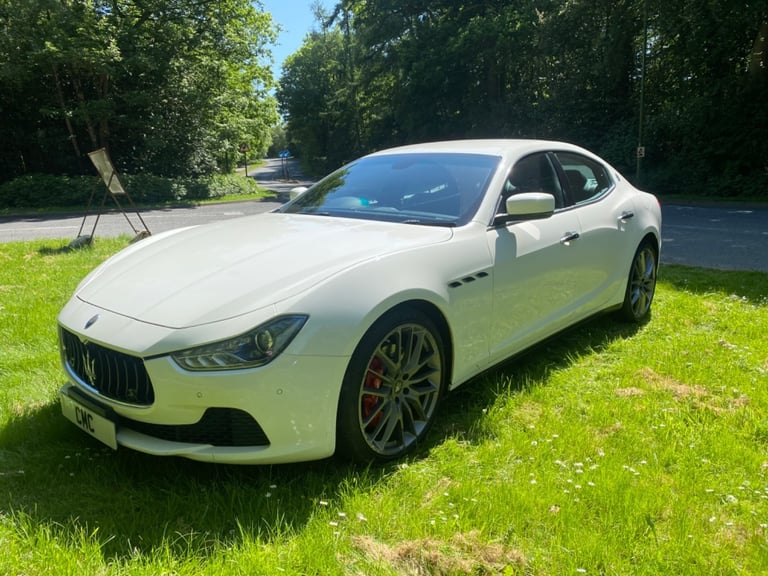 MASERATI GHIBLI DV6 White Auto Diesel, 2016 FSH