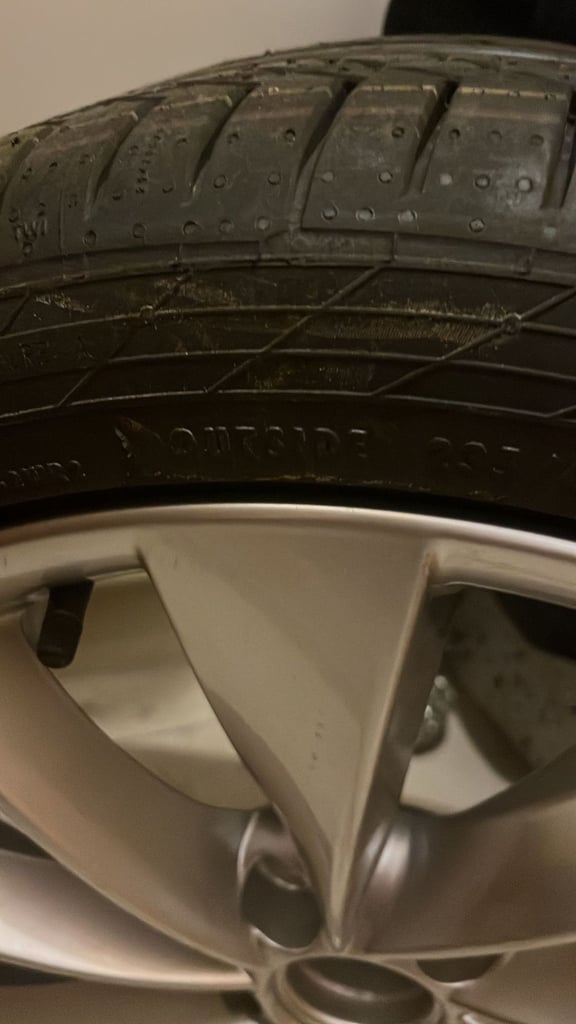 image for Continental Tyre & Rim - 235/40 R18W NEW 