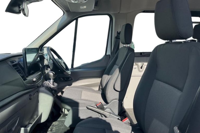 2025 Ford Transit 460 Leader L4 H3 ELWB High Roof 17 Seat Minibus RWD 2.0 EcoBlue 165ps, FRON Min...
