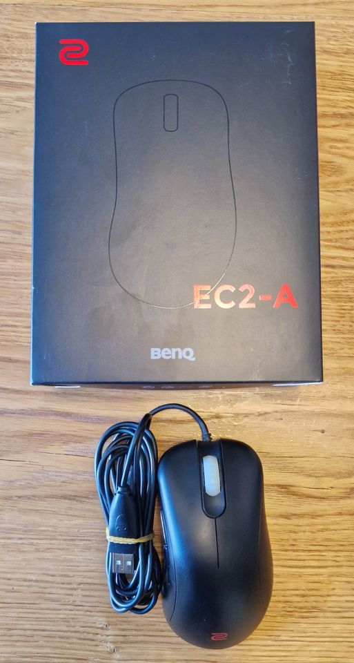 Zowie EC2-A Right Handed Gaming Mouse - (USB/Black/3200dpi/5 Buttons)