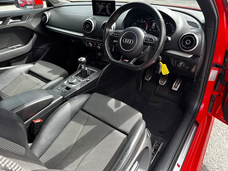 2014 Audi A3 1.4 TFSI S line Euro 6 (s/s) 3dr HATCHBACK Petrol Manual