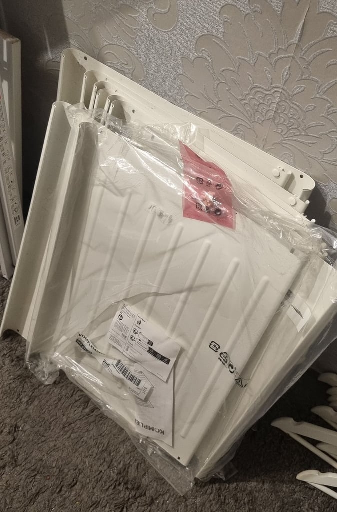 Ikea Komplement x10 metal shoe shelves 50x35cm