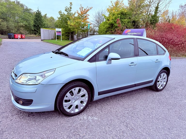 2008 08 CITROEN C4 1.6 VTR PLUS PETROL 5 DOOR MANUAL SAME LADY OWNER SINCE 2009