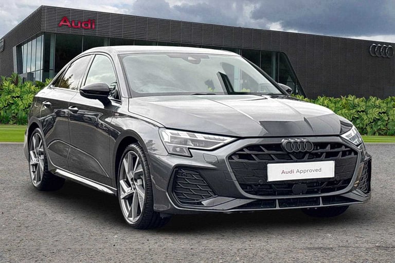 2025 Audi A3 35 TFSI Black Edition 4dr S Tronic Saloon Petrol Automatic