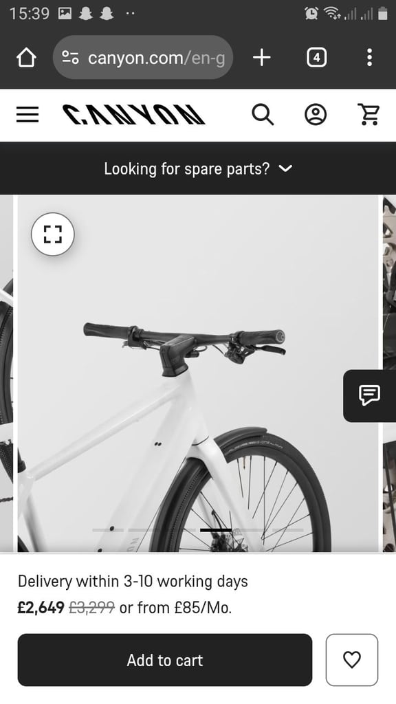 Canyon e bike peddle assist 