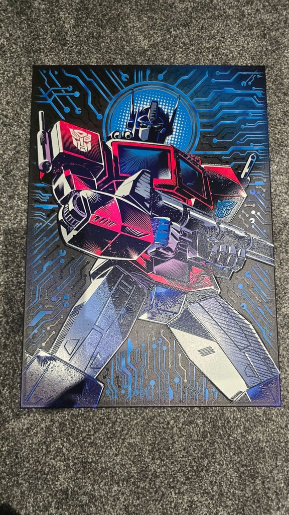 Displate Limited Edition - Optimus Prime  30/700
