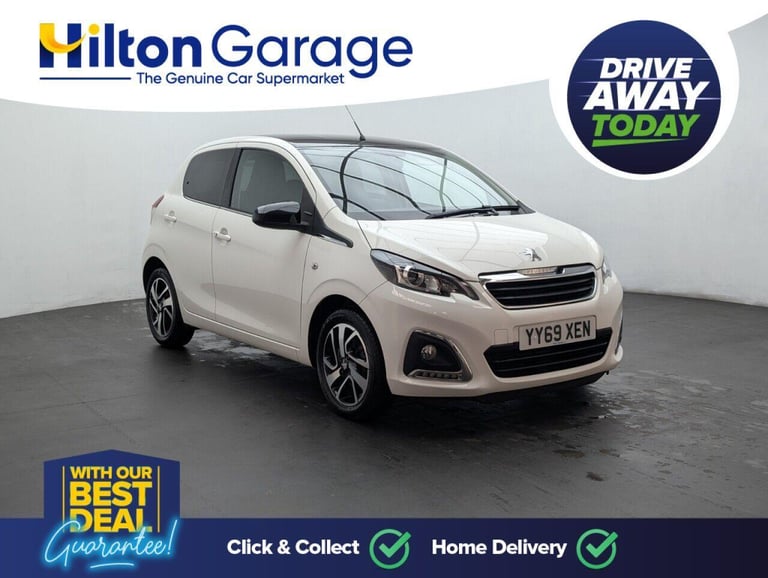 2020 Peugeot 108 1.0 Allure Hatchback 5dr Petrol Manual Euro 6 (s/s) (72 ps) - ALLOY, BLUETO HATC...