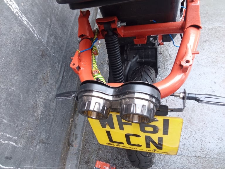 Electric moped project 
