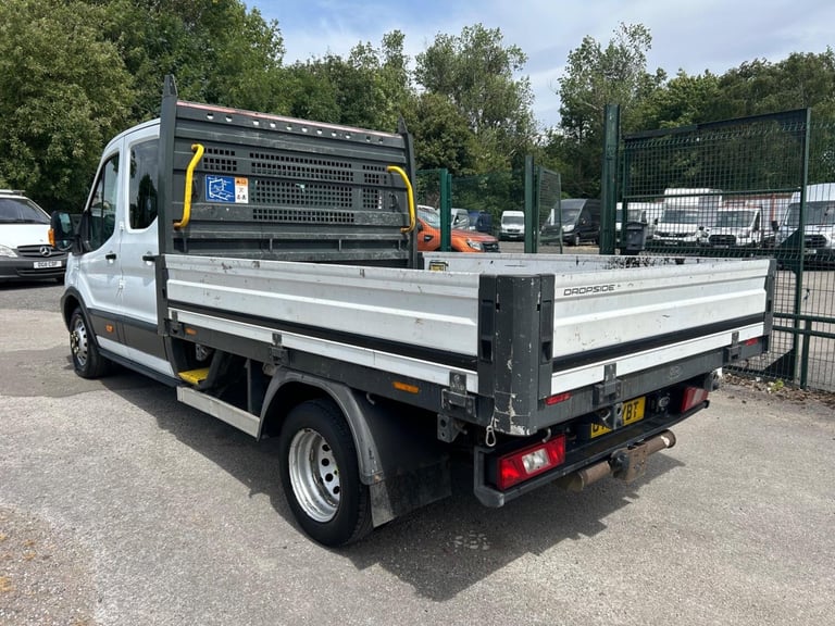 2016 Ford Transit 2.2 TDCi 350 Dropside 4dr Diesel Manual RWD L3 (219 g/km, 123 bhp) CHASSIS CAB ...