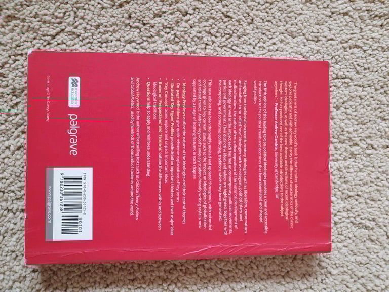 Political Ideologies Book