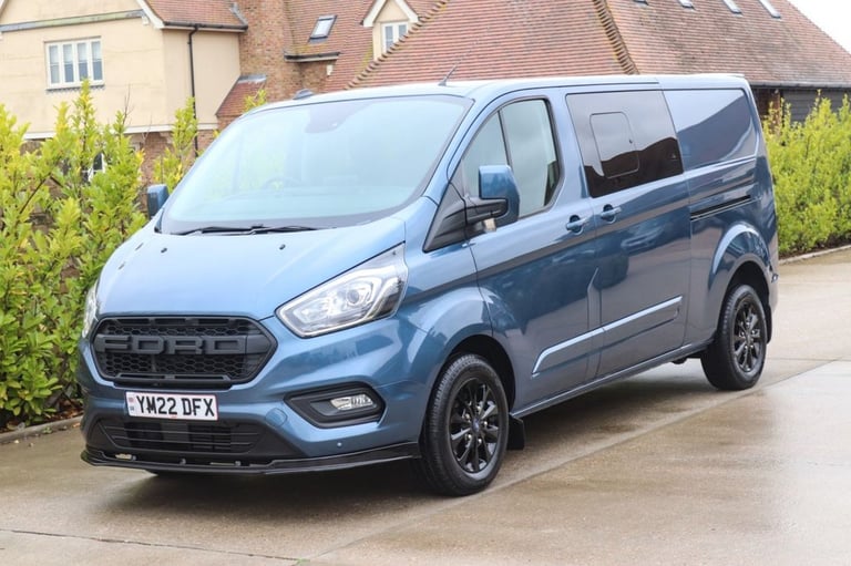 2022 Ford Transit Custom 2.0 320 EcoBlue Limited Crew Van Double Cab 5dr Diesel Manual L2 H1 Euro...
