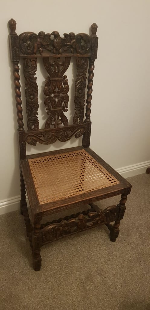 Rare 1800 napolian chair 