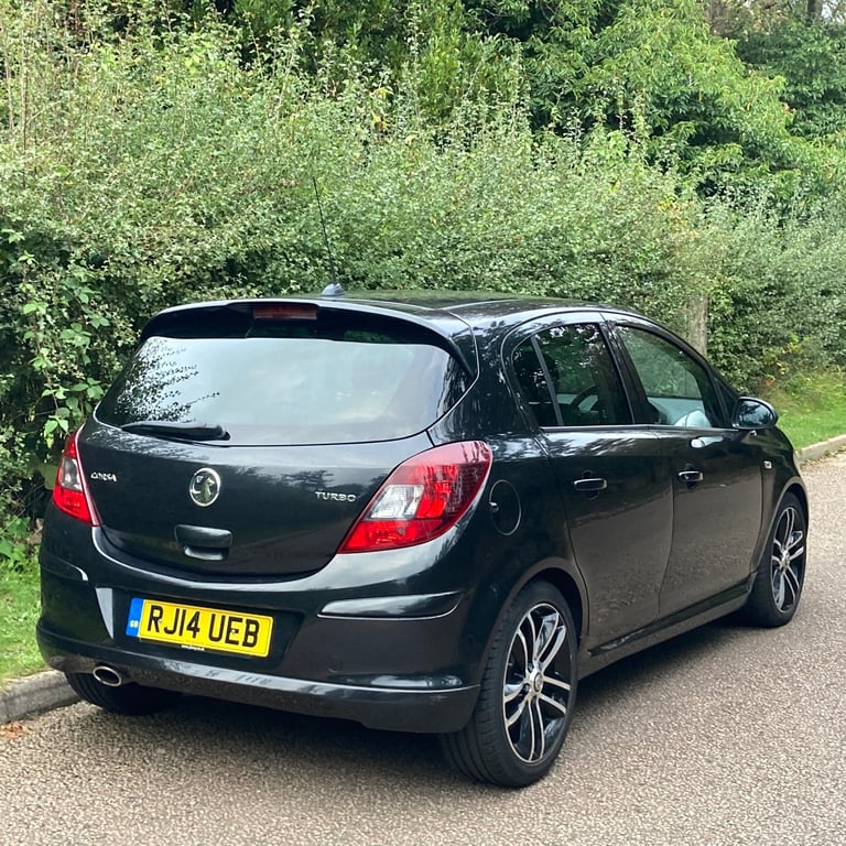 2014 VAUXHALL CORSA BLACK EDITION - ULEZ FREE - 62 MPG - ONE OWNER - FULL HISTORY