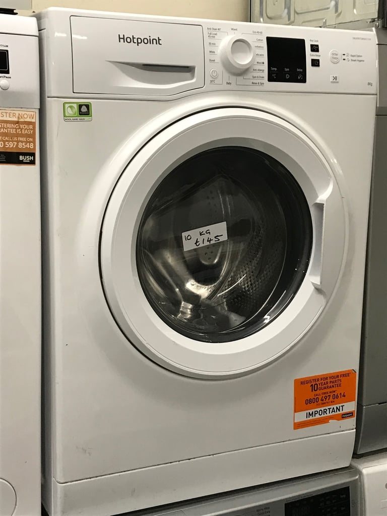 image for HOTPOINT WASHING MACHINE 10KG IN EXCELLENT CONDITION £145