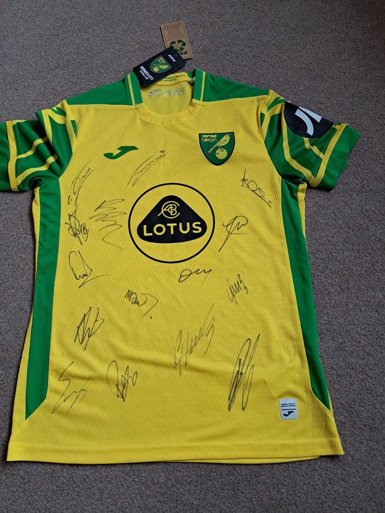 image for Norwich City FC Signed Shirt Season 2021-2022