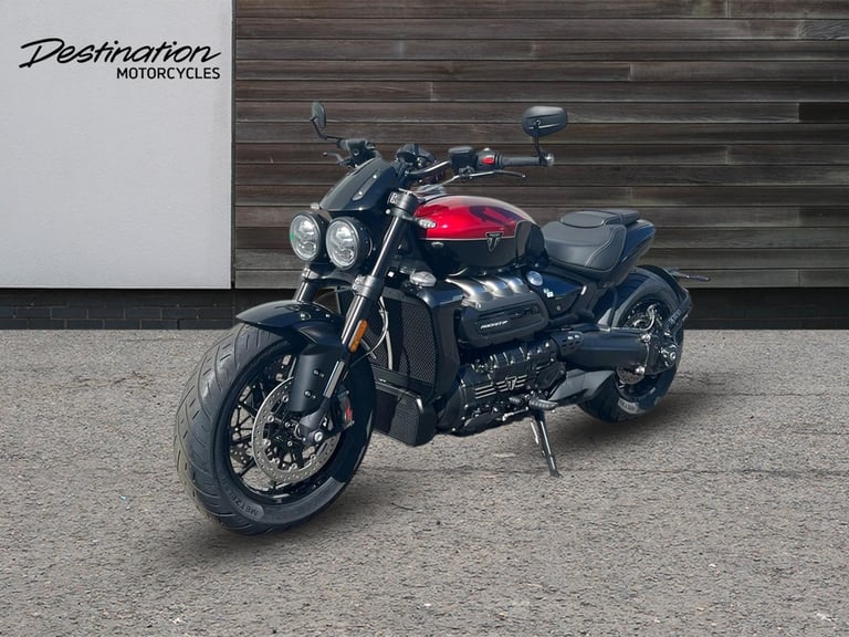 2025 Triumph Rocket 3 R STORM Petrol black 6 Speed