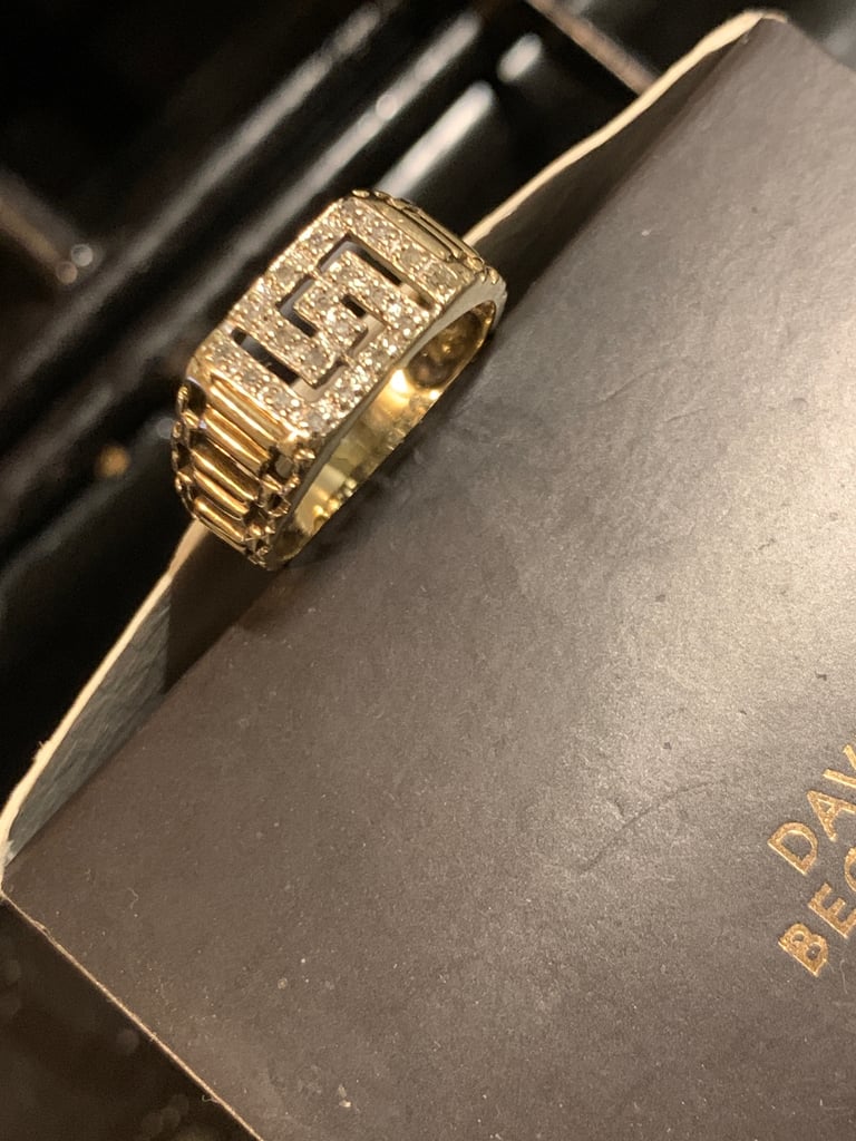 image for Gold Rolex Diamond ring