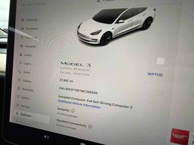 2021 Tesla Model 3 Long Range AWD 4dr Auto SALOON ELECTRIC Automatic