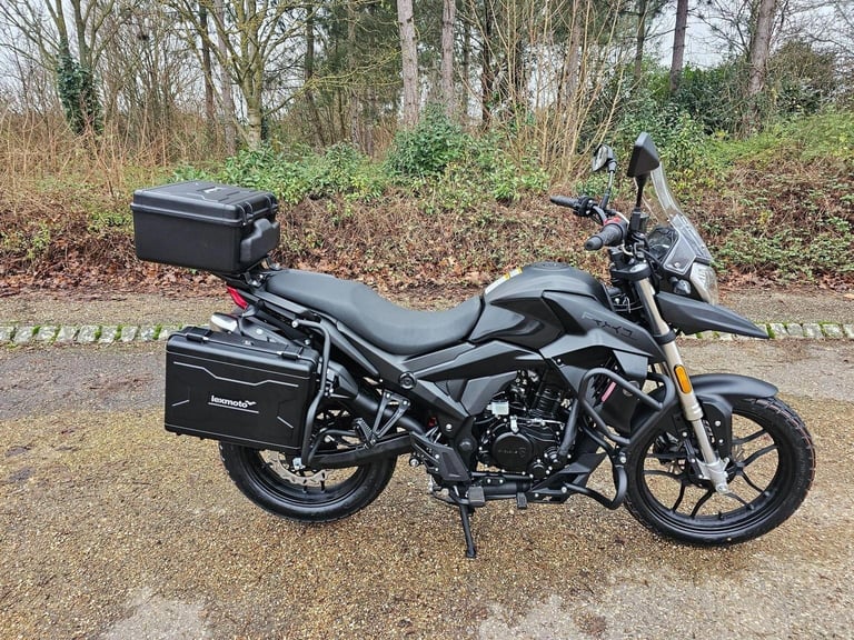 LEXMOTO RX1 125  2025 Petrol Manual in Black