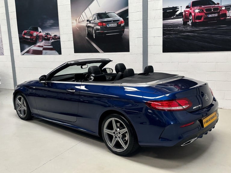 2017 Mercedes-Benz C Class 2.1 C250d AMG Line (Premium Plus) Cabriolet G-Tronic+ Euro 6 (s/s) 2dr...