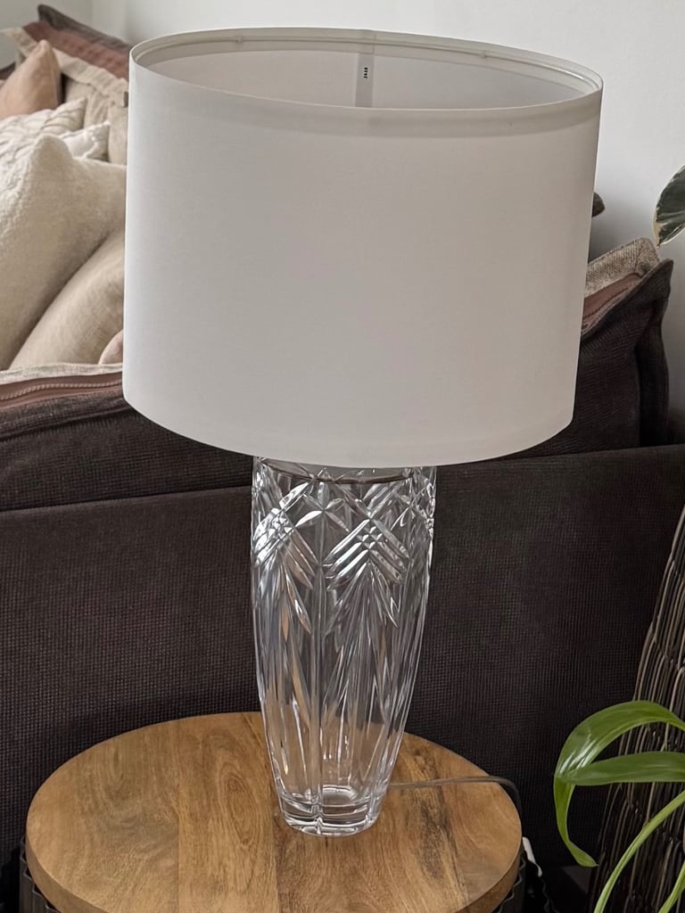 image for 58 cm Table lamp - crystal base