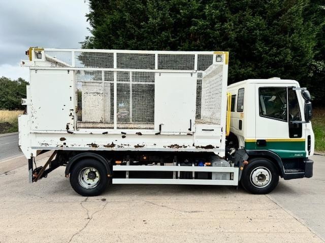2014 Iveco Eurocargo 75E16 ULEZ 13ft3 caged tipper colun tail-lift 54kms